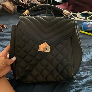 Black also backpack bag